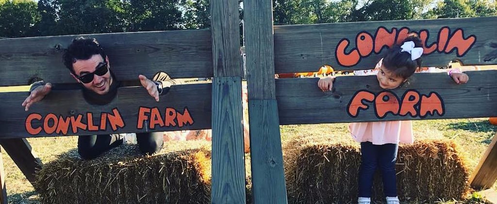 Kevin Jonas and His Family at Pumpkin Patch 2017
