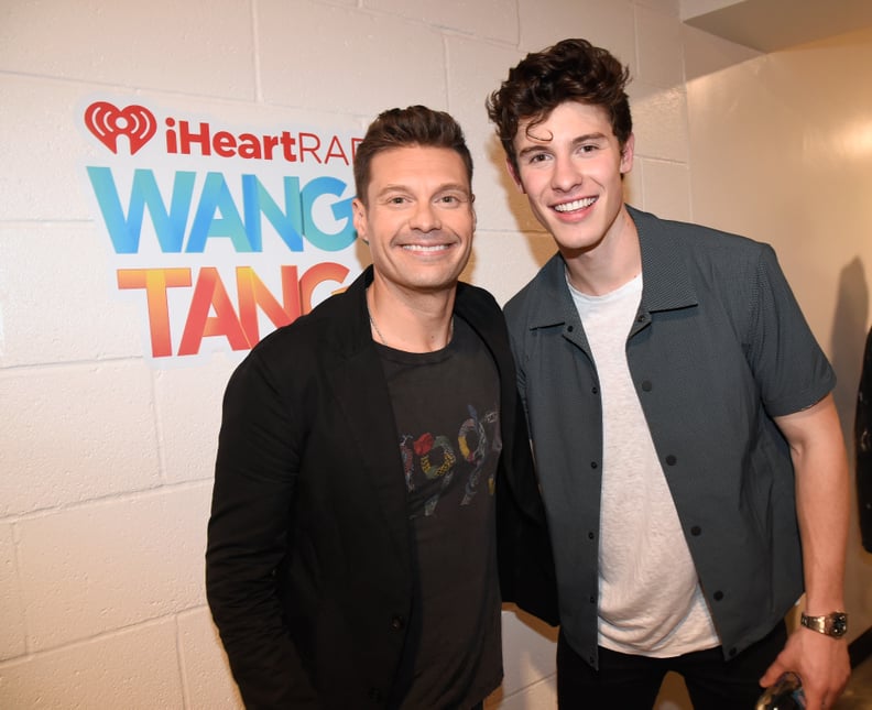 Shawn Mendes and Ryan Seacrest