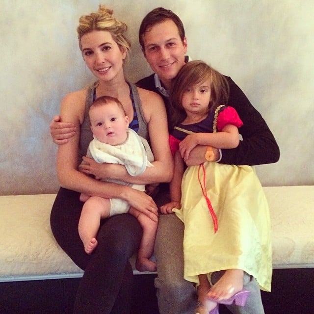 Ivanka Trump and Jared Kushner took a quick family photo with Arabella and Joseph.
Source: Instagram user ivankatrump