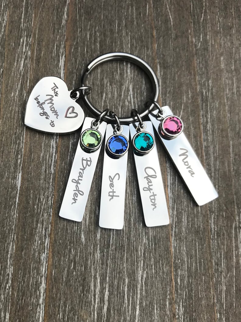 Receiving Gifts: Mother Keychain Gift