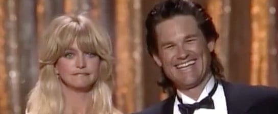 Goldie Hawn and Kurt Russell Presenting at the Oscars Video