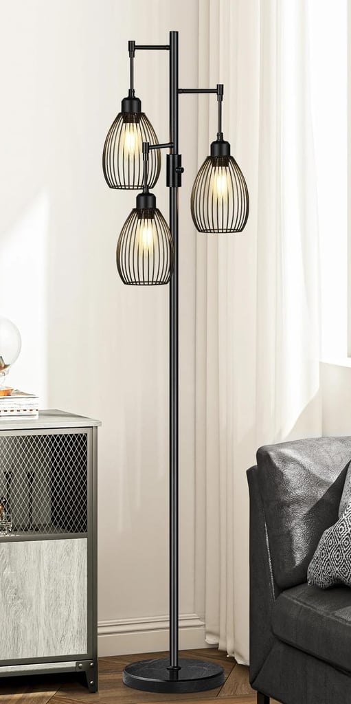 Torondo Dimmable Floor Lamp ($60, originally $80)
My living room is always a work in progress, so when I find a great piece at an affordable price, I'm always tempted to upgrade. This standing floor lamp is the perfect addition with tiered teardrop bulbs, a dimmable design, and gold detailing that works with a range of decor styles.
