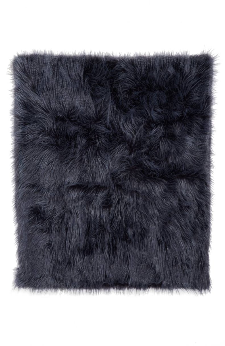 Fauna Faux Fur Throw Blanket