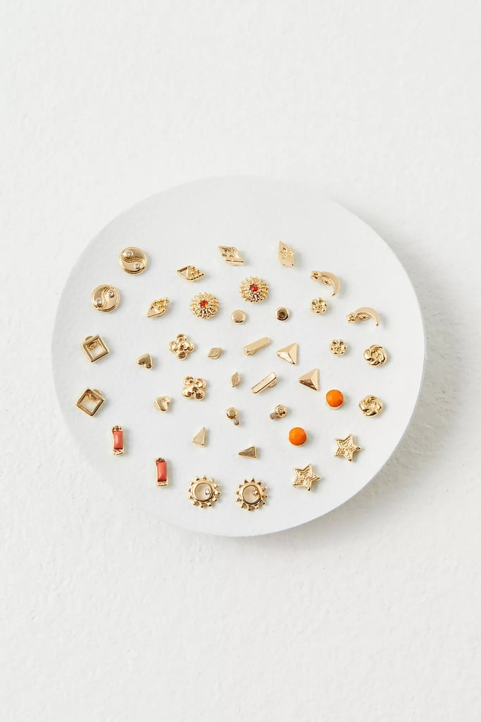 Free People Teeny Tiny Mega Stud Earring Set