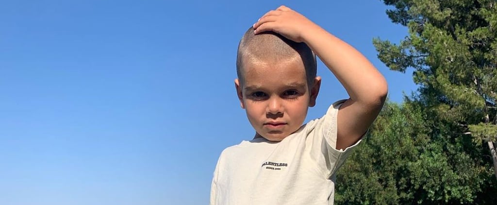 Kourtney Kardashian Shaved Reign Disick's Head