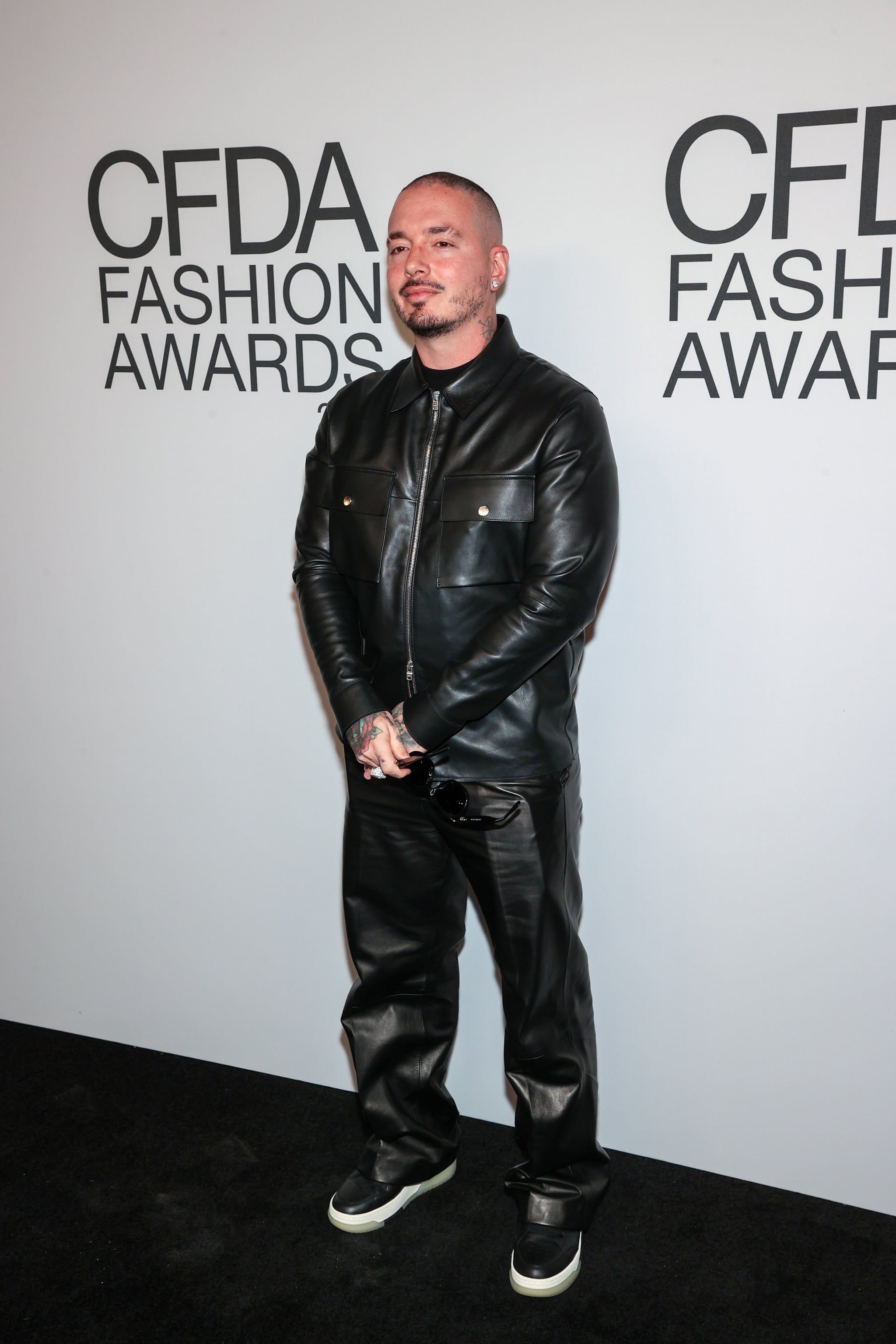 J Balvin at the 2021 CFDA Fashion Awards
