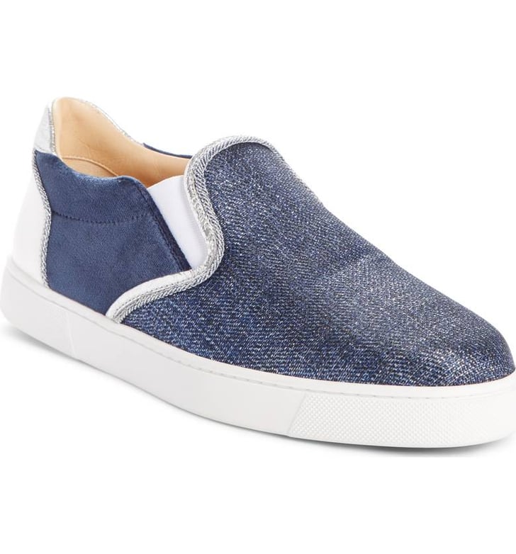pull on slip on christian louboutin mens shoes