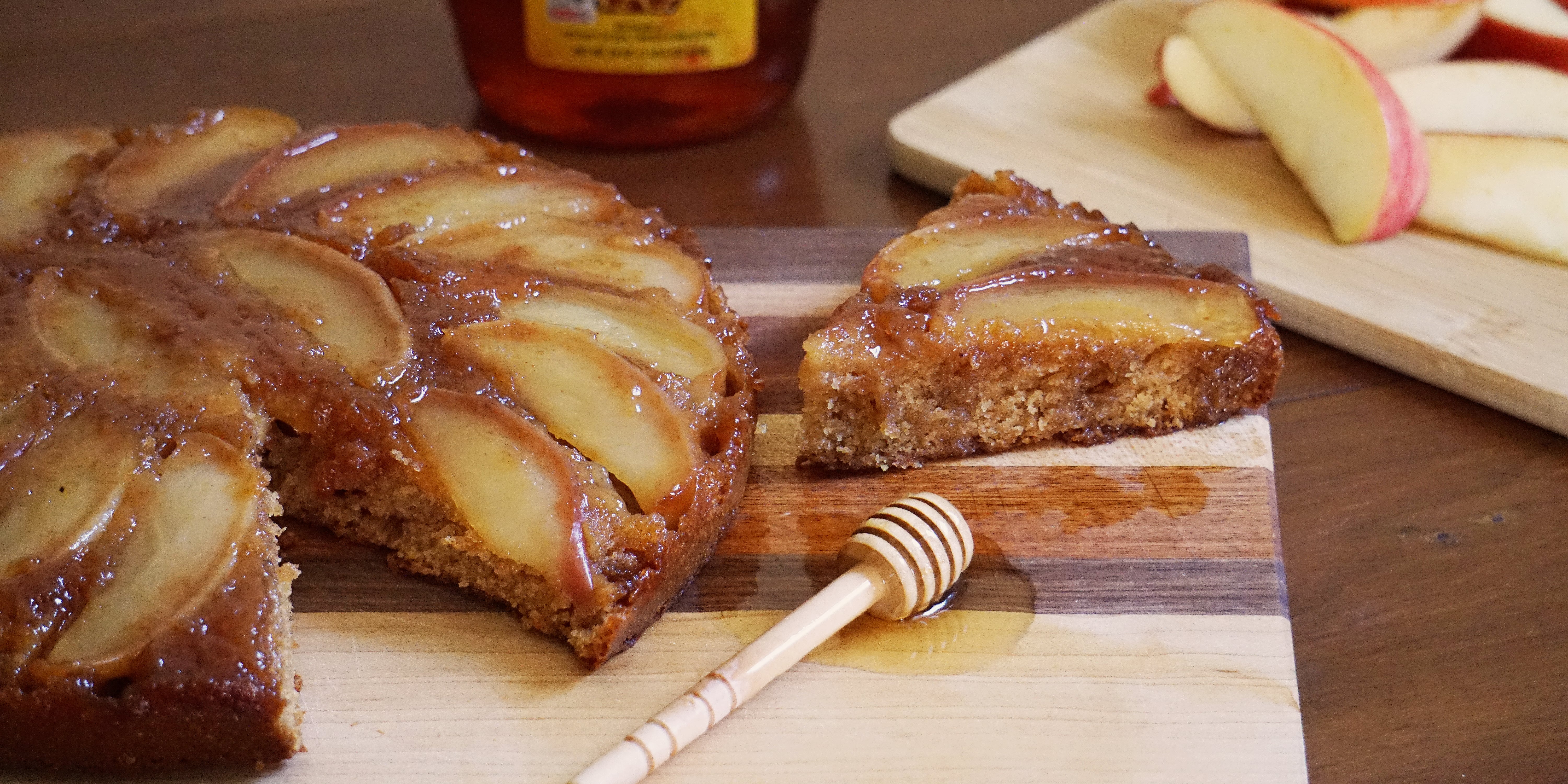Apples-and-Honey Upside-Down Cake For Rosh Hashanah | PS Food