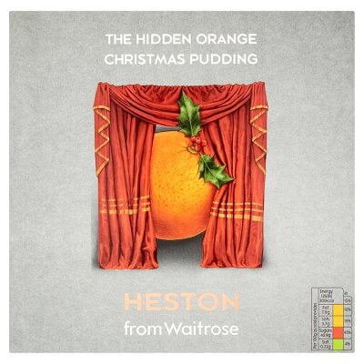 Heston Hidden Orange Christmas Pudding