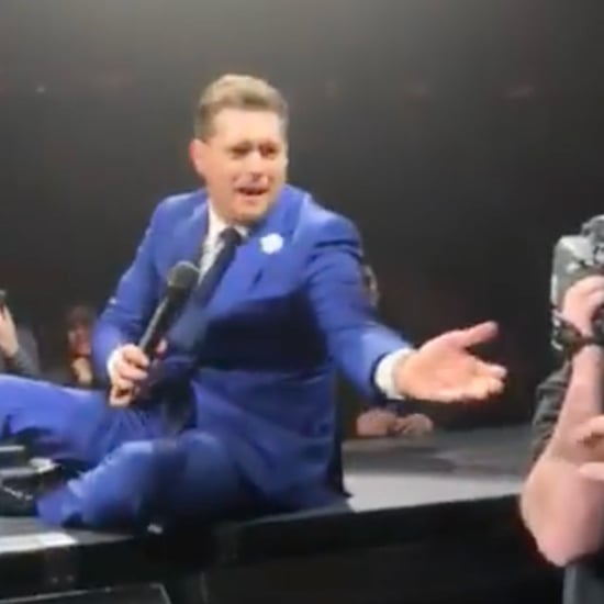 Young Woman Sings For Michael Bublé New York Concert Video
