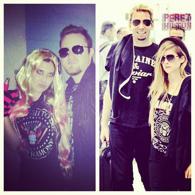 Avril Lavigne and Chad Kroeger