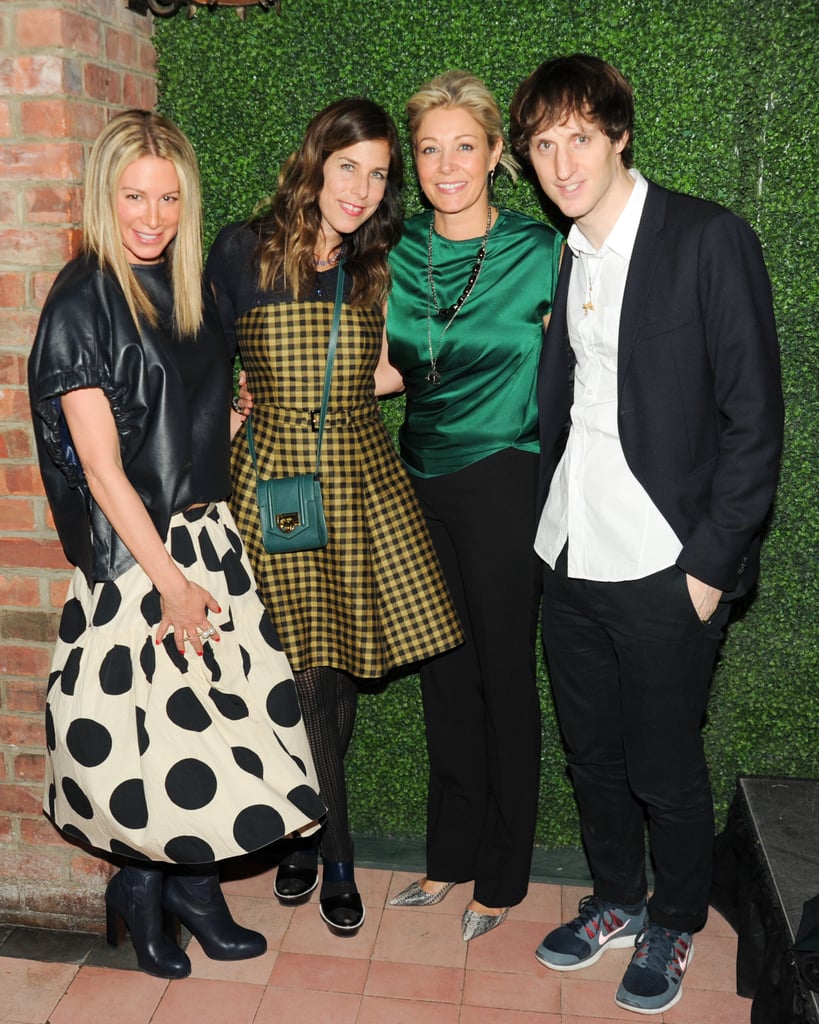 Jennifer Fisher, Irene Neuwirth, Nadja Swarovski, and Marc Alary