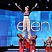 Kendall Jenner Learns a Cheer on The Ellen Show | Video