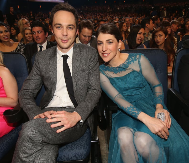 Jim Parsons and Mayim Bialik