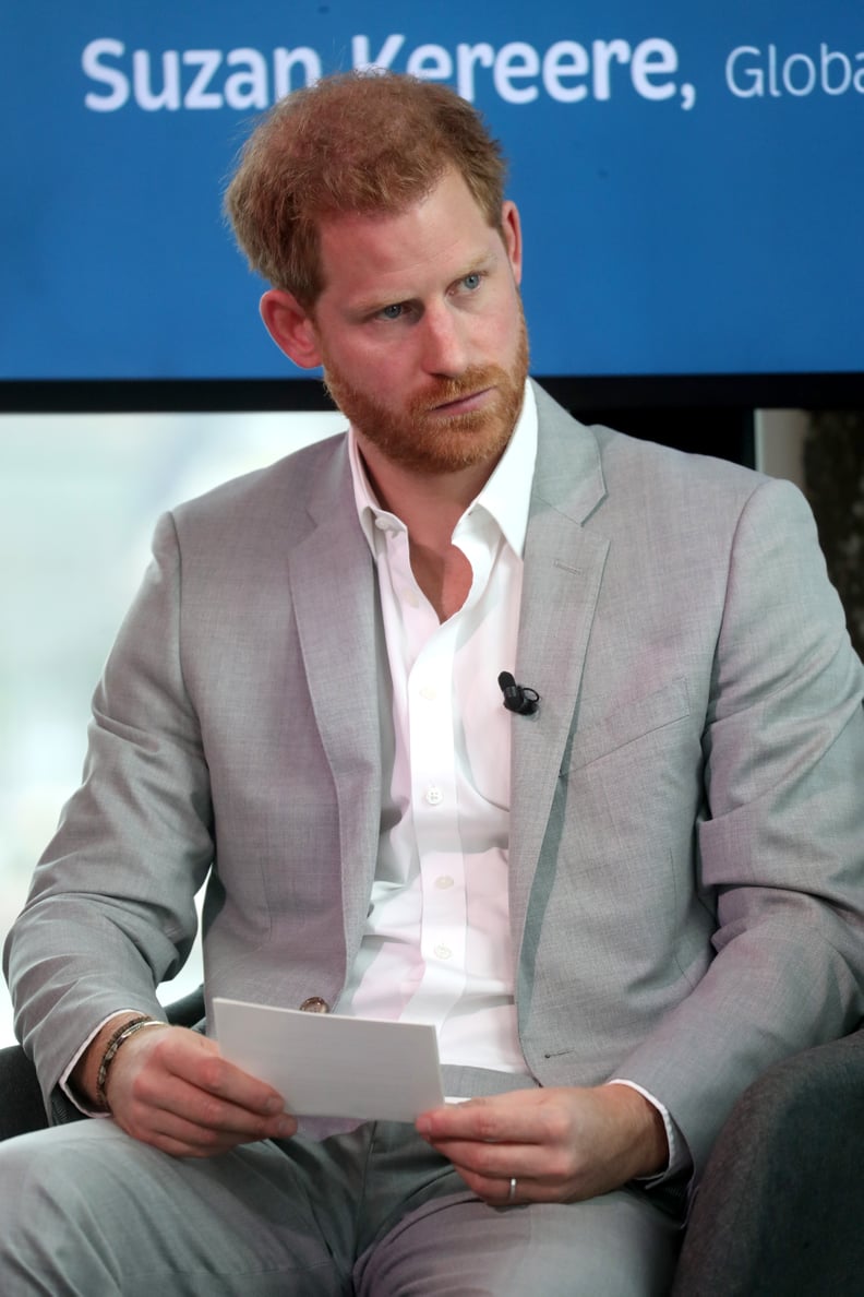 Prince Harry at Travalyst Launch in Amsterdam September 2019 | POPSUGAR ...