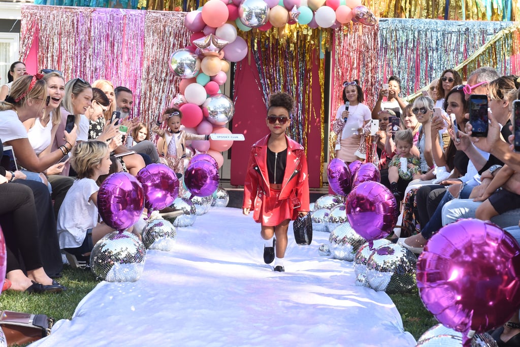 North West and Kim Kardashian at LOL Fashion Show 2018