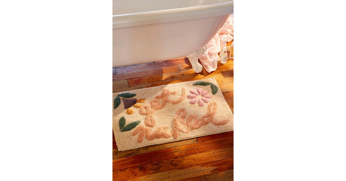 Get Naked Floral Bath Mat Cute Bath Mats From Urban Outfitters