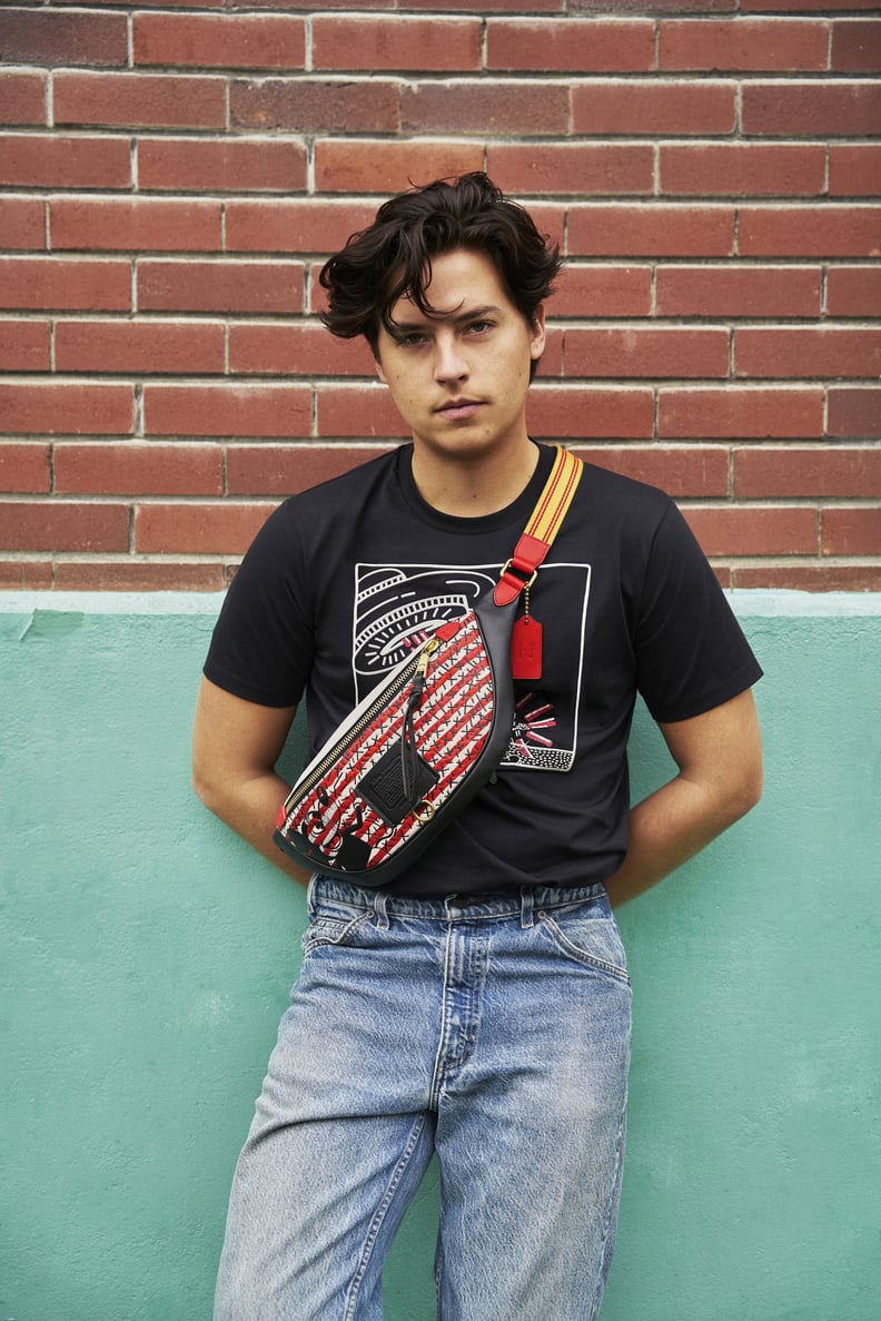 Cole Sprouse For Coach's Disney Mickey Mouse x Keith Haring