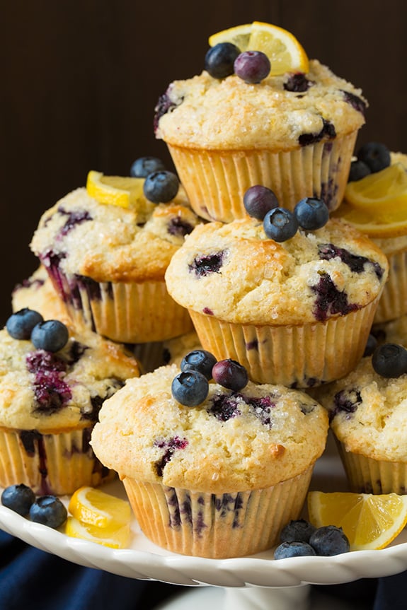 Lemon Blueberry Muffins | The 25 Best Blueberry Recipes You Should Make ...