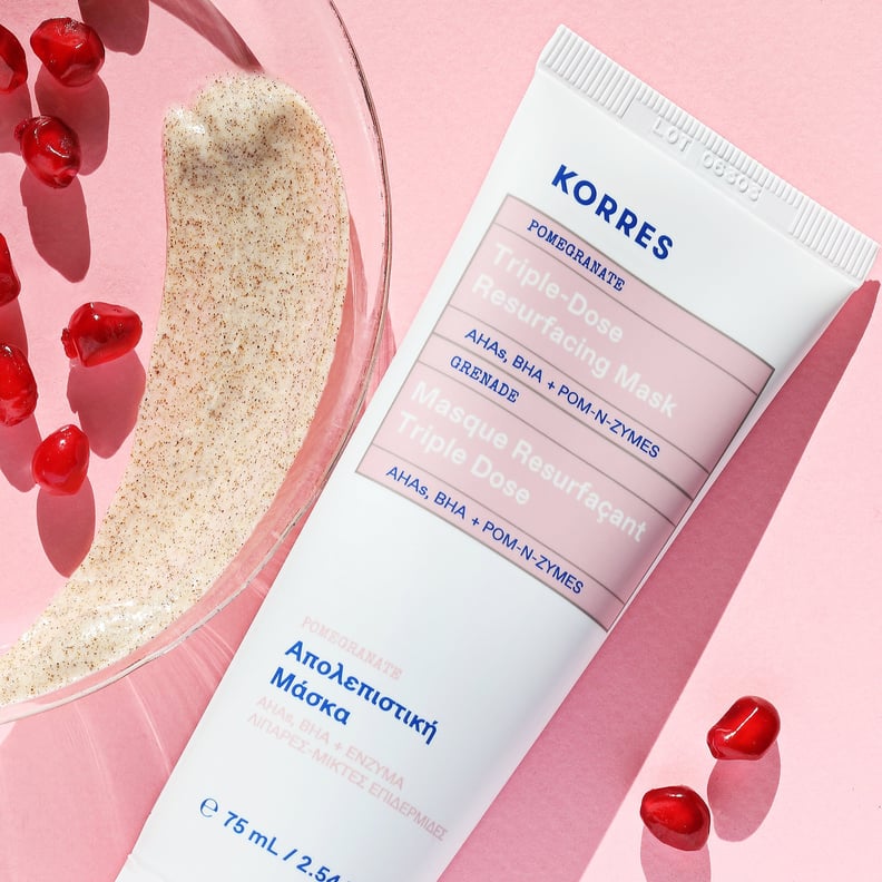 An Exfoliator: Korres Pomegranate Triple-Dose Resurfacing Mask