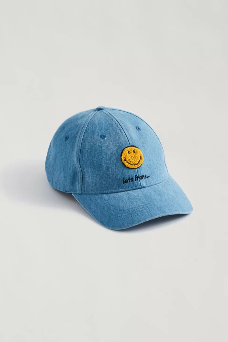 Iets Frans . . . X Smiley Denim Baseball Hat