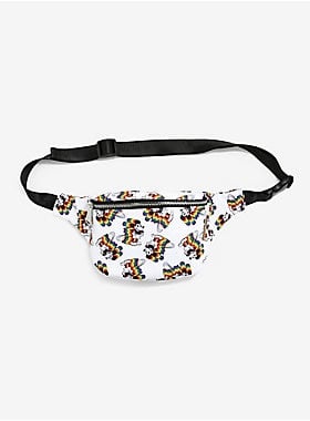 Loungefly Disney Mickey Mouse Rainbow Hip Pack