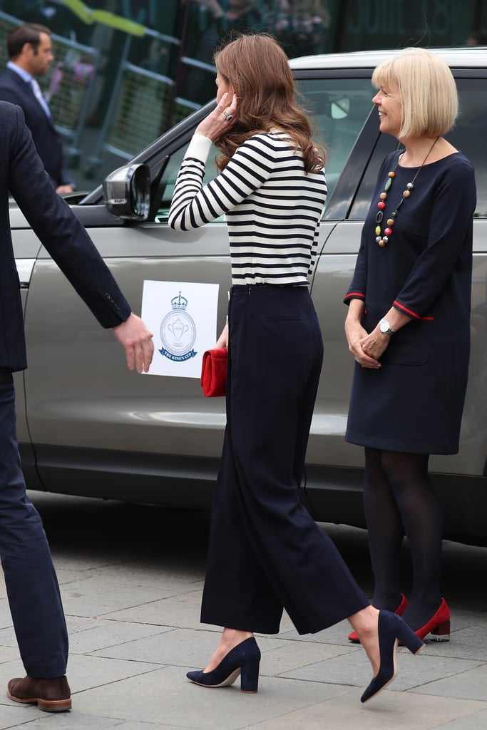 Kate Middleton Striped Shirt May 2019