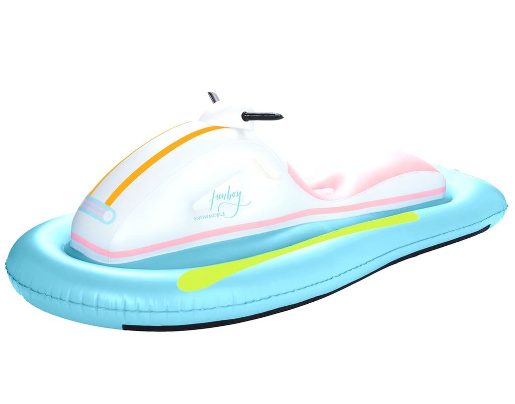 funboy inflatable snowmobile