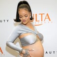 Rihanna Wears the Maternity Version of That Viral Crisscross Bra Top