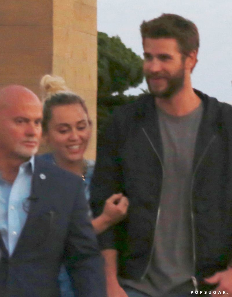 Liam Hemsworth and Miley Cyrus Out in LA July 2016