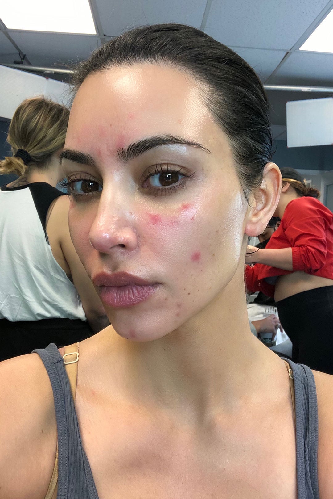 Kim Kardashian Covers Up Her Psoriasis Using New KKW Beauty Body Makeup