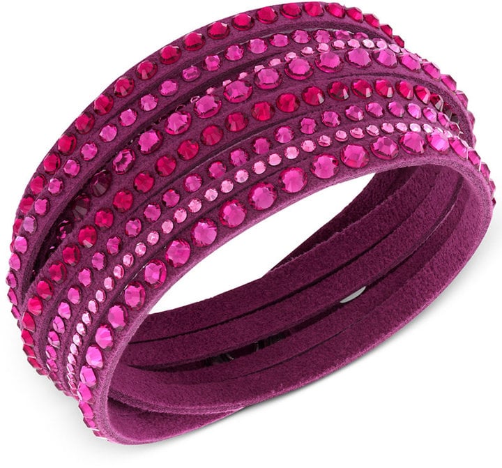 Swarovski Crystal Stud Wrap Bracelet ($69)