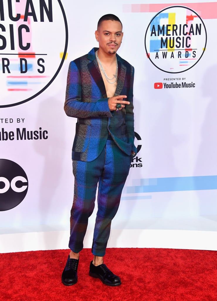 Ashlee Simpson and Evan Ross at 2018 American Music Awards
