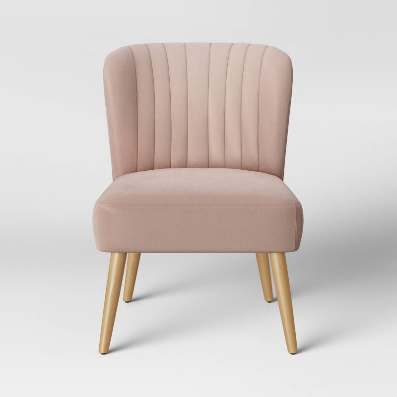 Opalhouse Chelidon Velvet Slipper Chair