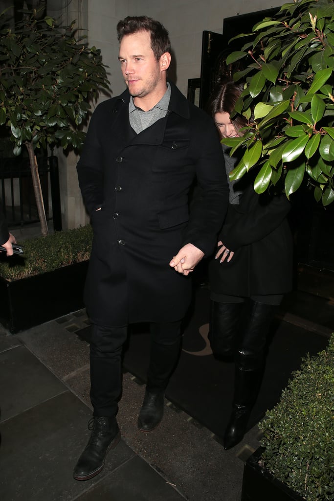 Chris Pratt and Katherine Schwarzenegger Out in London 2019