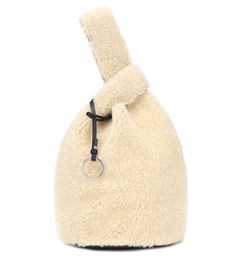 Jil Sander Shearling Tote