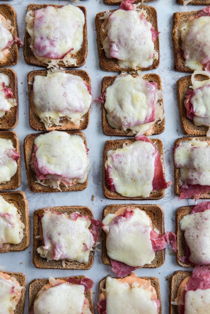 Mini Reuben Toasts | Easy Appetizers For Entertaining | POPSUGAR Food ...