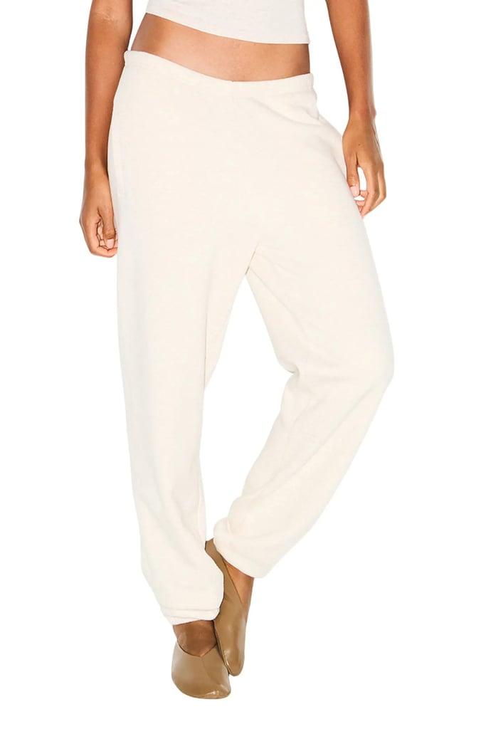 Skims Cotton Fleece Blend Classic Joggers ($61, originally at $88)
Anything Kim Kardashian creates turns to gold, especially her coveted Skims offerings. The brand has well-championed loungewear, and these joggers are the perfect addition to your work-from-home or travel wardrobe.