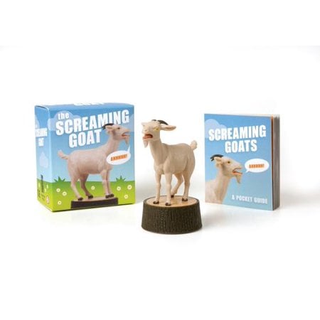 The Screaming Goat Book & Figure