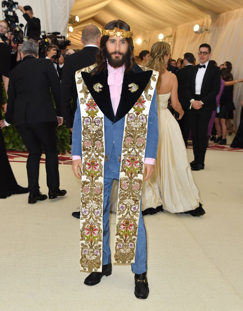 Jared Leto at the 2018 Met Gala