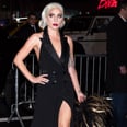 Lady Gaga Looks Like She Means Business in This Sexy, Sparkling Tuxedo Dress