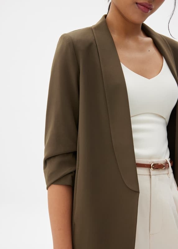 Love Bonito Mili Shawl Collared Blazer