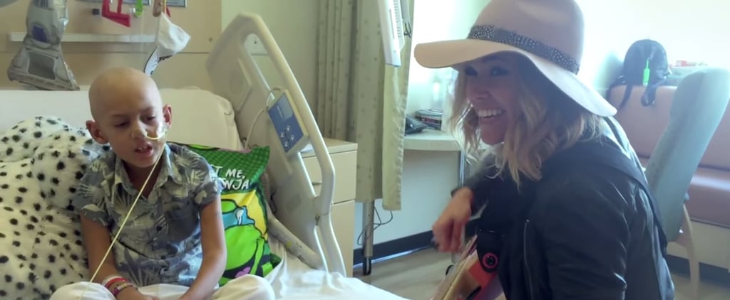 Boy With Cancer Sings "Fight Song" With Rachel Platten