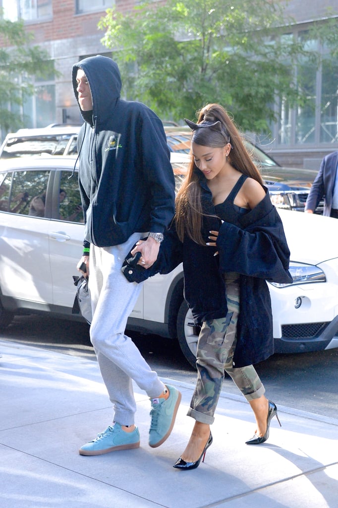 Ariana Grande Covers Up Pete Davidson 8418 Tattoo