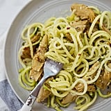 Lemon-Parmesan Courgette Noodles