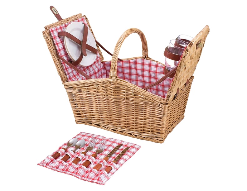 Picnic Time Piccadilly Picnic Basket With Service For Two