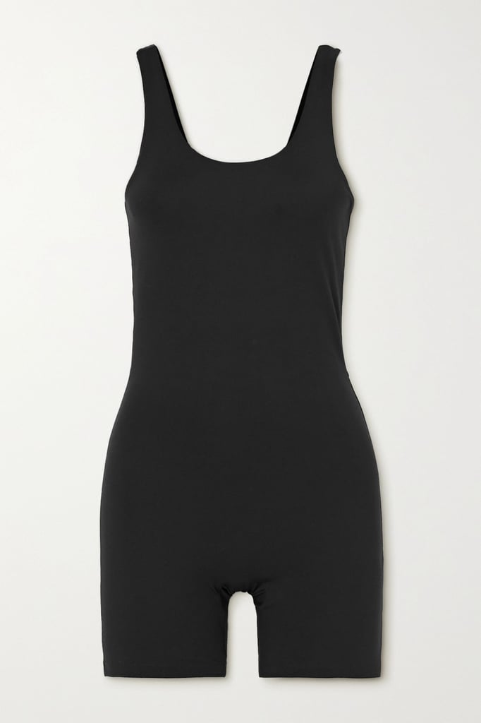 Girlfriend Collective Black Bike Unitard