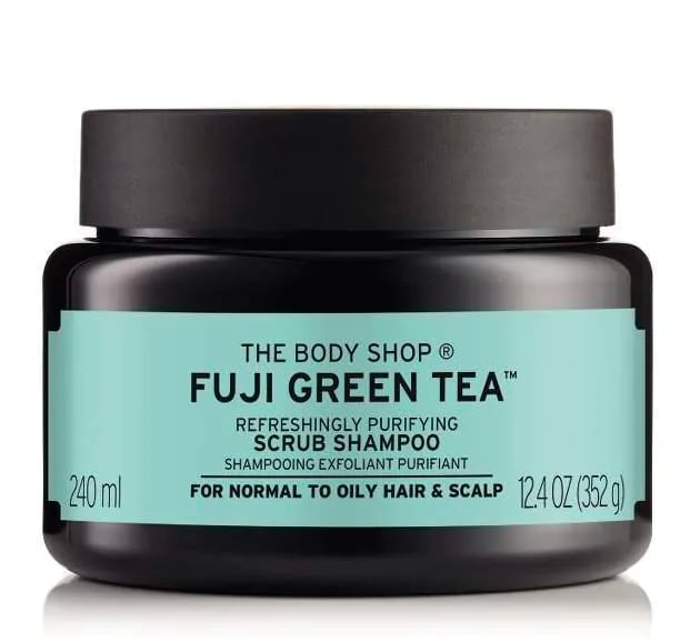 The Body Shop Fuji Green Tea Refreshingly Purifying Cleansing Scrub Shampoo