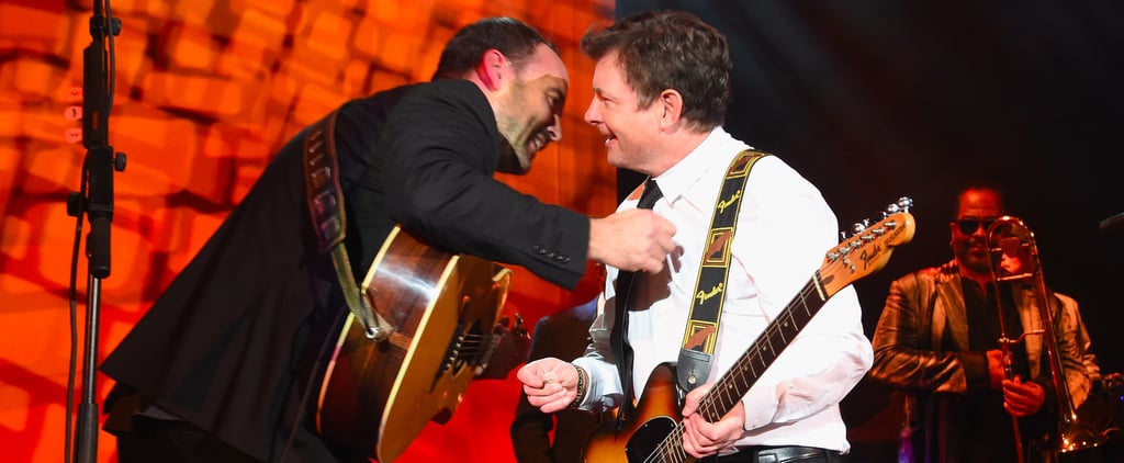 Michael J. Fox Plays the Guitar With Dave Matthews