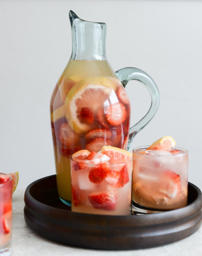 Sparkling Grapefruit Sangria